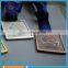 Wholesale Gold Silver Bronze Square Metal Medal for Promotional Gifts