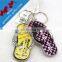 Factory price blank keychain / printed acrylic keychain wholesale