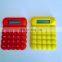mini silicone plastic rubber smart promotion calculator