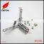 Metal Shiny box quadrant hinge
