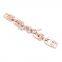  China Fashion Shoes Accessories Rose Gold Color Custom Garment Metal Shoe Buckle