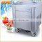 110v 220v Electric Yogurt Fry Ice Cream Making Machine Fried Ice Cream Roll Making Machine