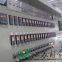 Roller kiln with double deck natural gas