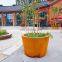 high quality rust corten metal rectangular small planter box