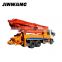 Hot selling 37m 38m truck mounted concrete boom pump truck for construction