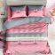 brushed fabric 100% polyester printed brushed bed sheets/mattress fabric for bedding/home textile from China
