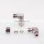 Quick coupler ZG1/8 male thread O.D 10 mm hard tube stainless steel 304 Right angle elbow swivel air hose fittings