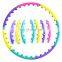 High Quality 1Kg Weighted Collapsible Circle Hula Circle For Adults Fitness Exercise