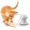 China supplier funny automatic cat rotating laser toy with feather for cats