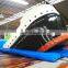 На продажу – переносной наружный inflatable Titanic (надувной ?Титаник?) синего цвета в виде корабля, представляющий собой водный горку с бассейном
