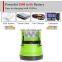 600 lumens camping lamp 18650 battery Rechargeable Camping Lantern with Detachable Portable Flashlight