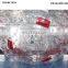 Commerical Inflatable glass snow zorb ball