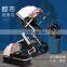 Strollers walkers manufacturer outdoor easy fold portable car seat pram high landscape luxury 3 in 1 baby stroller