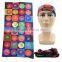 Orange Custom Seamless Bandana Gele Wholesale Sego African Headtie