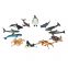 OEM Sea Ocean Animals Plastic Pool Toys Set 12pcs/box for Party Favor Supplies Animal Figures Birthday Gifts Children Education
