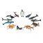 OEM Sea Ocean Animals Small Plastic Toys Set 12pcs/box for Party Favor Supplies Animal Figures Birthday Gifts Children Education