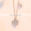 High quality S925 silver VCA lucky four-leaf clover necklace exquisite agate pendant female classic jewelry necklace