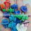 8mm 100PCS Car Fastener Clip Car Bumper Fender Retainer Clips And Tool  Plastic rivet fastener