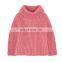 Winter Thick Baby Girl Kids Pink Wool Sweater