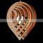Tonghua New Arrival Nordic Style Wood Pendant Light E26 E27 Lamp Holder LED Edison Bulb Homestay Creative Hanging Lamp