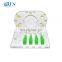 Fiber optic 4 cores rackmount 4core ftth fiber optic cable terminal box/distribution box