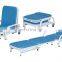 Factory hot selling  hospital stainless steel foldable accompany folding chair