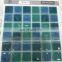 Exterior wall mosaic bathroom blue swimming pool ceramic swimming pool tile mosaic