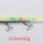 Factory Price 3D luminous eyes sink fishing lure pencil  Plastic Artificial Bass Fish Lure