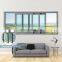 American Style Project 3 Track Bathroom Slide Up Aluminum Double Glass Sliding Window