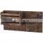 Wood Wall Shelf Mail Organizer 4 key hooks Wall Mounted key Holder Wooden Mail Sorter Organizer