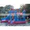 Prince and princess theme kids game outdoor jumping bed inflatable bouncy castle for playground