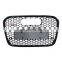 front bumper grill For Audi A6 A6L change to RS6 silver high quality honeycomb radiator mesh 2012 2013 2014 2015