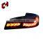 CH High Brightness Amber Super Brightness LED Tail Lights Brake Turn Signal Stop Light For BMW 5 Series 2011-2017