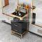 Barber Shop Tool Cabinet Hair Salon Hair Cutting Cabinet Multi-functional Locker Storage Beauty Salon Trolley