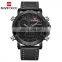 NAVIFORCE 9134 LED Quartz 5 Clasps Upscale Men Sport Digital Luxury Watch For Men