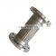 Flexible 304 stainless steel bellows expansion joint Braided Metallic Hose Pipe Corrugated Bellows Wire Braided