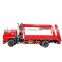 Brand new truck mounted crane with cargo body with ce certification