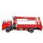 Best seller Top 10 brand HW truck mounted crane with cargo body with best quality spare parts