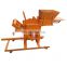 Runxiang Small Manual  QMR2-40 JZ-1 Clay Mud Interlocking Logo Brick Making Machine