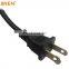 DJ005P AC Power Cord Plug NEMA 1-15P 2 Pole 2 Wire Male Plug  NEMA 1-15P Power Plug