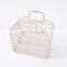 High quality household portable plastic storage Shower accessories Multipurpose Flexible bath basket