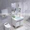 High Quality Mini Modern PVC Bathroom Vanity Single Sink Bathroom Cabinets Washroom Cabinet Vanity Set Vanity Combo