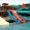 Water park equipment can sled slide