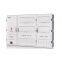 Single-phase multi-meter,eight-meter, non-metallic metering box, PC+ABS electrical configuration table