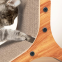 MeowLove Hot sales scratcher cat play toy corrugated cardboard cat scratcher cat cardboard