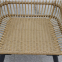 3pcs steel garden rattan sets
