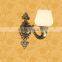 2016 new imitation marble zinc alloy candle chandelier