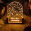 Горячее предложение! LED Etsy 3D креативная акриловая доска для записей, перезаписываемая. Подарок для декора дома. Ночник в виде звездной карты с деревянным основанием, USB-лампа