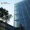 Frameless Aluminum Glass Curtain Wall System Glazed Facades