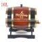 Wood Beer Barrel Type Boxes and Wooden Wine Usage wine barrels